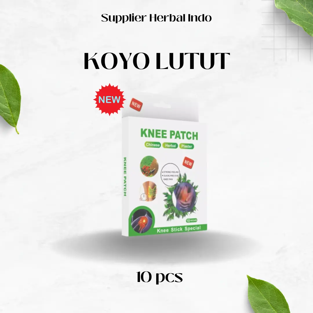 Koyo Lutut 10 pcs Knee Patch Pereda Pegal Linu dan Nyeri Otot