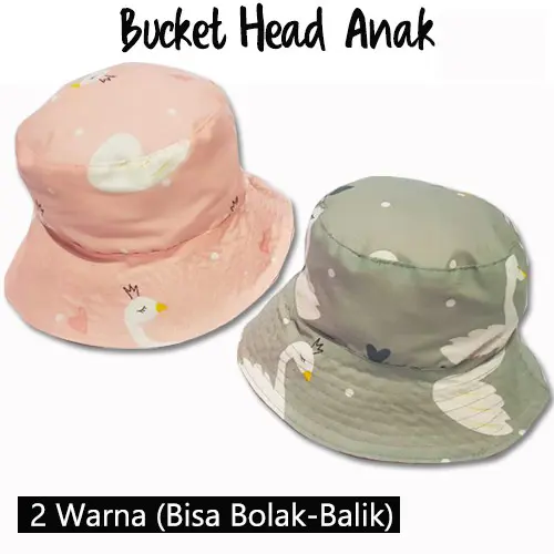 Topi Anak - Bucket Hat Anak [Tanpa Tali] 4