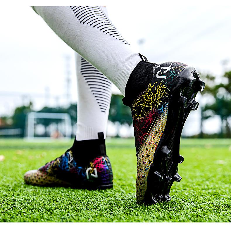 Product Introduction of Spot Spot Sneakers TF Broken Nail AG Firm Ground Soccer Shoes Sneaker Teenagers Men and Women Non-Slip Combat Training Shoes 17