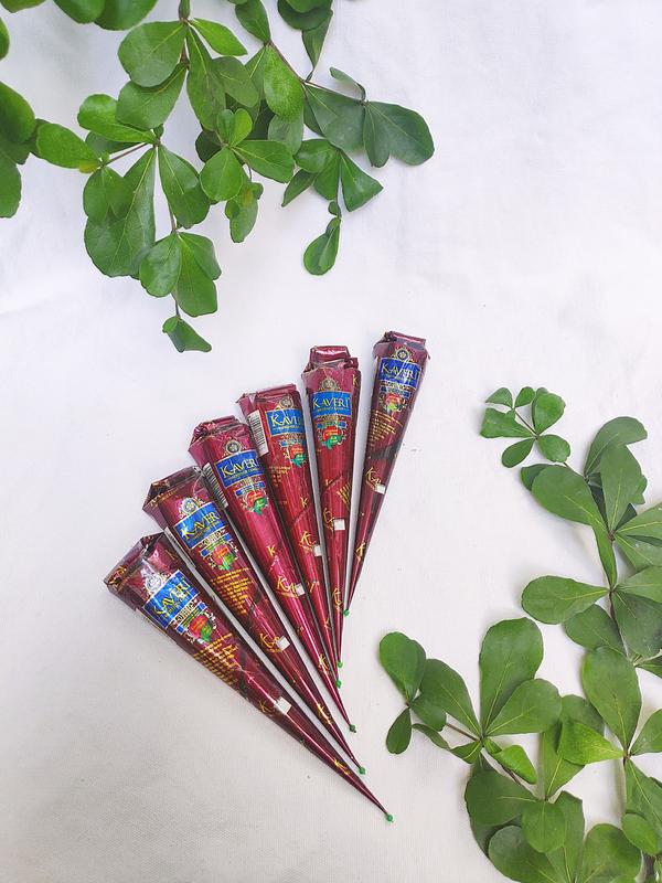 Mực vẽ henna Kaveri Mực vẽ henna  Xăm henna  Mực henna chất lượng 0