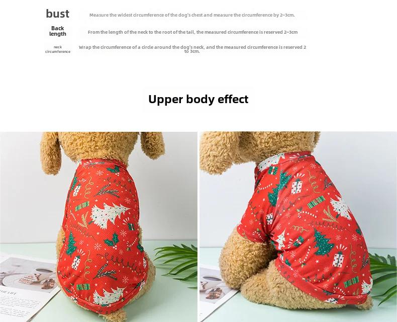 Product Introduction of Quần áo thú cưng, Chủ đề Giáng sinh mới, Thích hợp cho chó, Teddy, Bichon Frise, mèo, Áo len, Cỡ lớn, Cửa hàng nhà máy Áo khoác cho chó, Quần áo 6