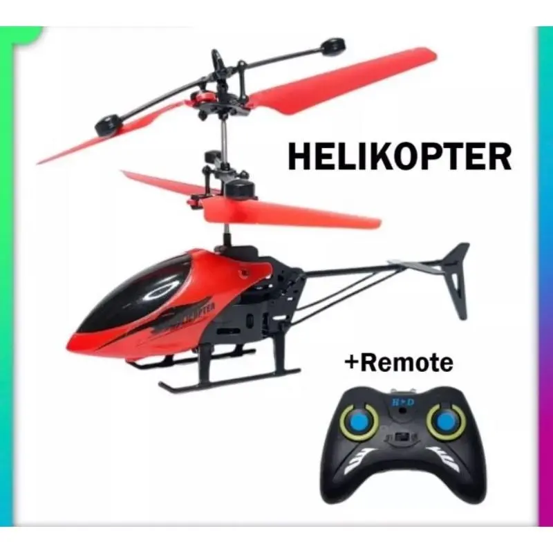 MAINAN ANAK HELIKOPTER PESAWAT TERBANG SENSOR TANGAN REMOT 1