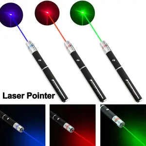 Laser Pointer 303 Original High Power Laser Hijau jarak jauh 5MW Laser Presentasi Pointer / Laser jarak jauh terurah Pointer Aluminium Hitam Ungu Layar，Panjang gelombang: 405nm.650nm.532nm