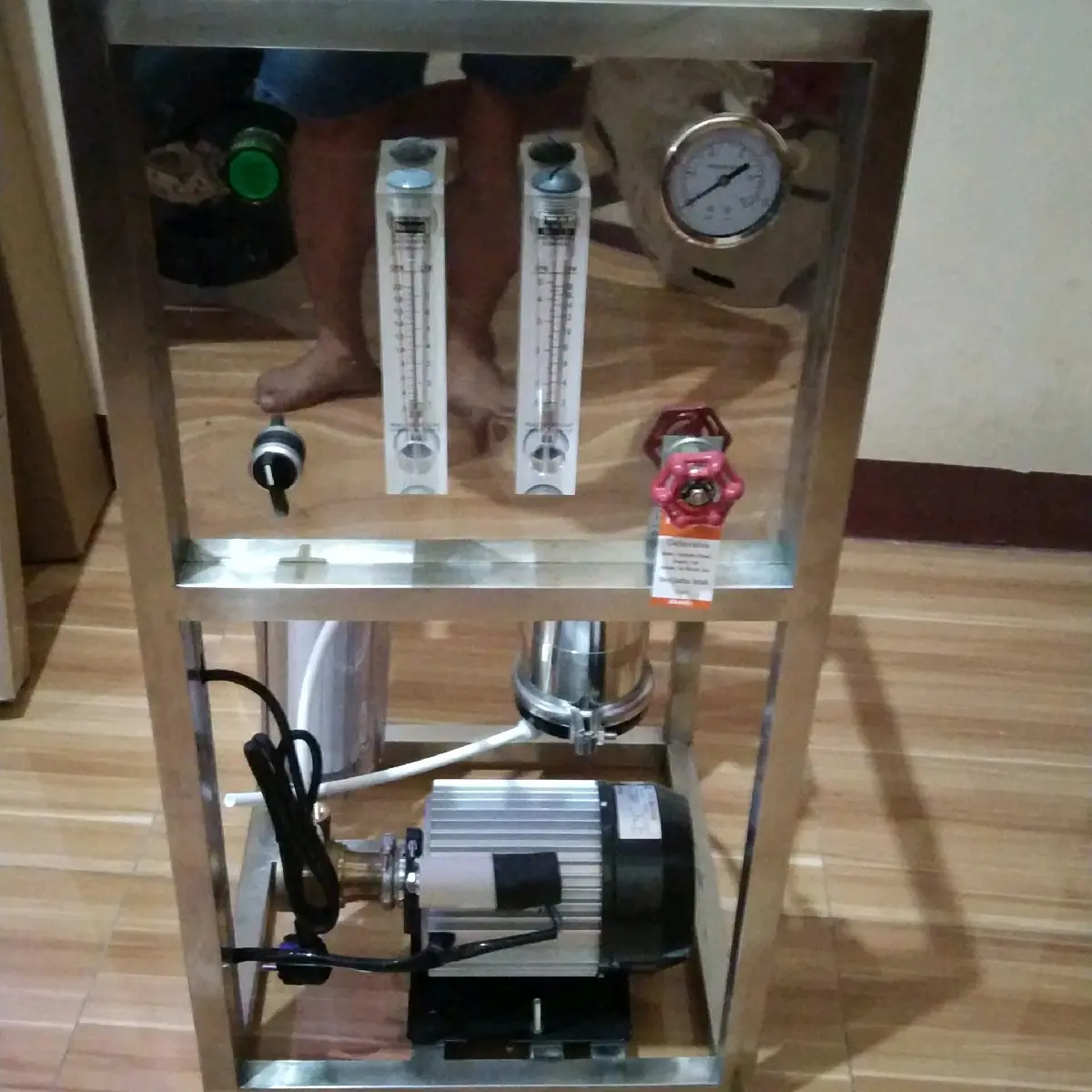 filter air minum mesin RO kapasitas 1000 gpd atau 200 galon/hari filter air banjir