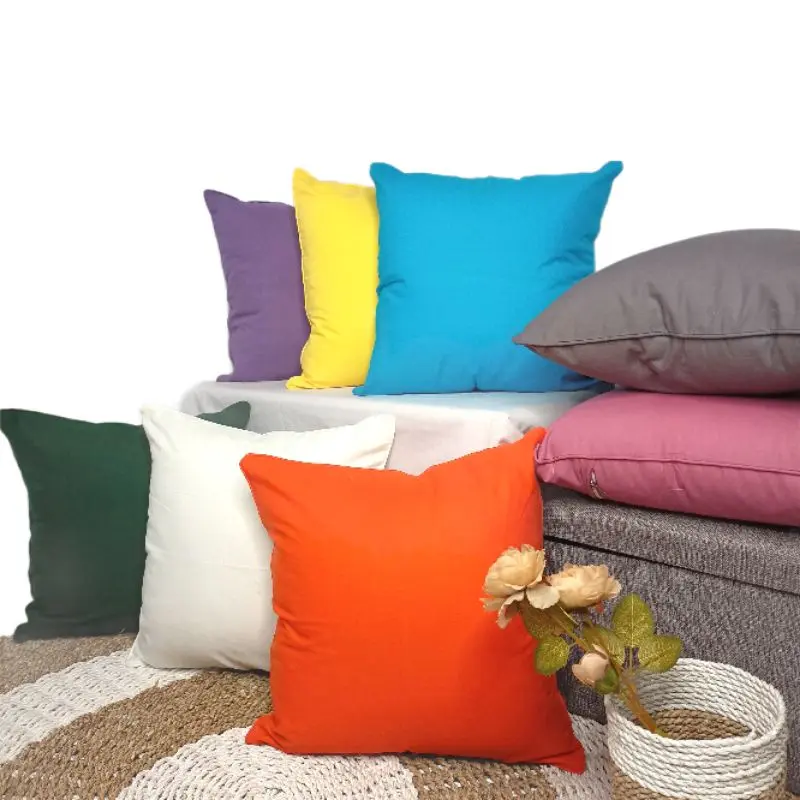 [40x40] Sarung Bantal sofa katalog polos 38 warna
