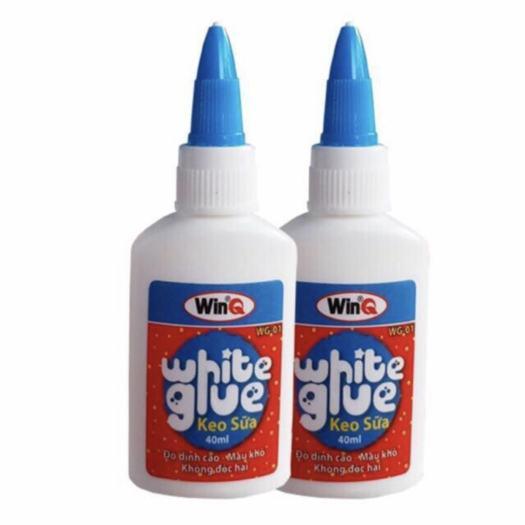  Keo sữa chất lượng cao 40 ml  và 120 ml  dán  giấy  vải gỗ gốm sứ ... Thủ công  