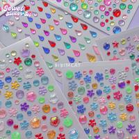 Gambar (1 SET) Sticker Deco Timbul 3D Jewel isi 8 lembar / Crystal Stiker Anak HP dari bibimcat Kota Administrasi Jakarta Barat 3 Tokopedia