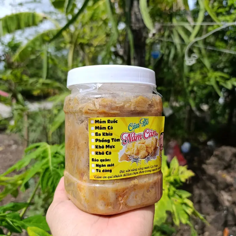 Mắm cá mào gà vừa ăn  rịu xương chuẩn Cà Mau keo 1 KG 1