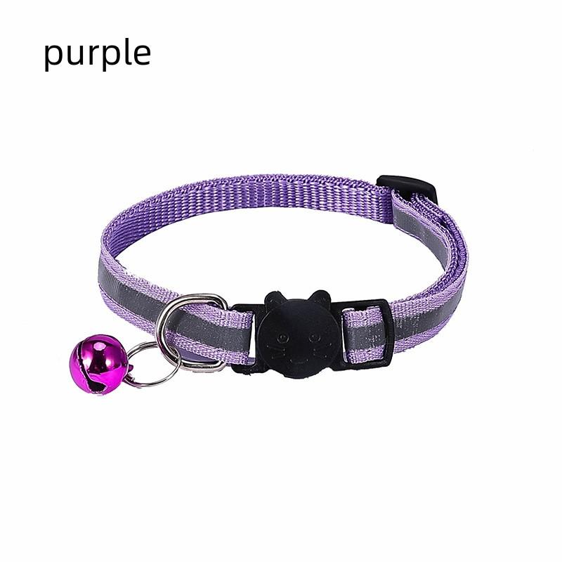 Product Introduction of 10 Colors Dog Footprint Collar Black Cat Head Collar Suitable For Cats And Small Dogs Adjustable Dog And Cat Collar Convenient 12