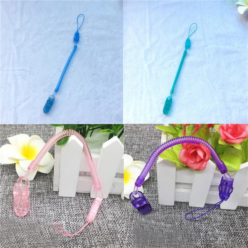 Product Introduction of Baby Infant Toddler Spring Dummy Pacifier Soother  Clip Chain Holder Strap 16