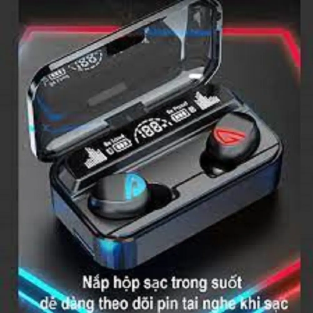 Tai nghe, S10 Pro, tương thích với Sky5 V5.2, chống thấm nước, cảm ứng vân tay, tiêu chuẩn IPX7, bộ sạc và pin dự phòng, bảo hành 1 tháng