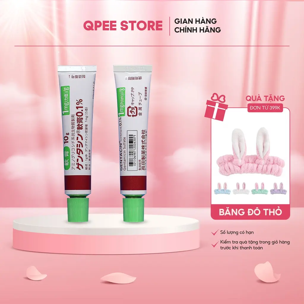 Kem Sẹo Gentacin Nhật Bản Tuýp 10g