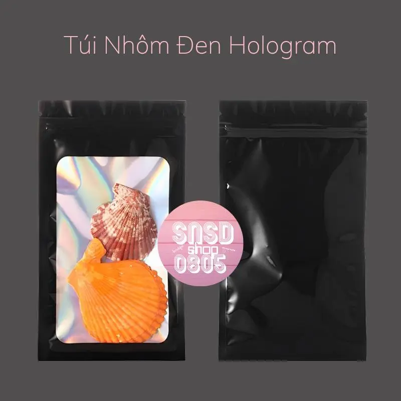 [SS originality]  (Nhiều Size - Mẫu) Túi Zip Hologram Nhiều Màu, Màu Pastel Macaron, Phong Bì, Đồ Gói Photocard, Postcard, Polaroid, Túi Gói Trang Sức 6