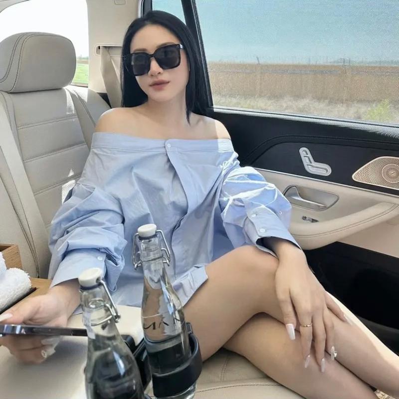 ÁO SƠ MI TRỄ VAI TAY BỒNG