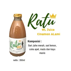 1 Botol Ratu Wl Juice Cinamonn Alami Botol
