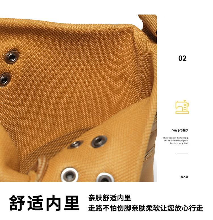 Product Introduction of Giày Nam, Cổ Cao Martin, Phong Cách Hợp Xu hướng Dễ Phối Đồ, Giày Dụng Cụ Đế Dày, Bốt Da Thường Ngày Màu Đen, Bốt Ngắn, Mùa Thu, Hàng Mới Về 2025 14