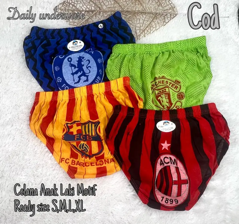 Celana Anak Laki laki motif, 1 set isi 6/ isi 12 Fashion 0