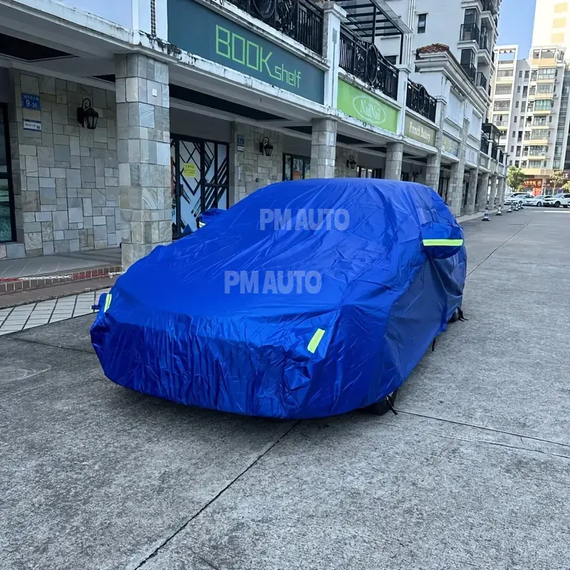 Bạt phủ ô tô XANH PM vải dù 210D siêu bền, bạt che nắng ô tô siêu nhẹ chống nắng, mưa, xước, bụi bẩn, dùng cho xe từ 4 chỗ, 5 chỗ, 7 chỗ và bán tải 6