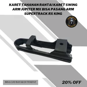 KARET TAHANAN RANTAI KARET SWING ARM JUPITER MX BISA PASANG ARM SUPERTRACK RX KING Motor