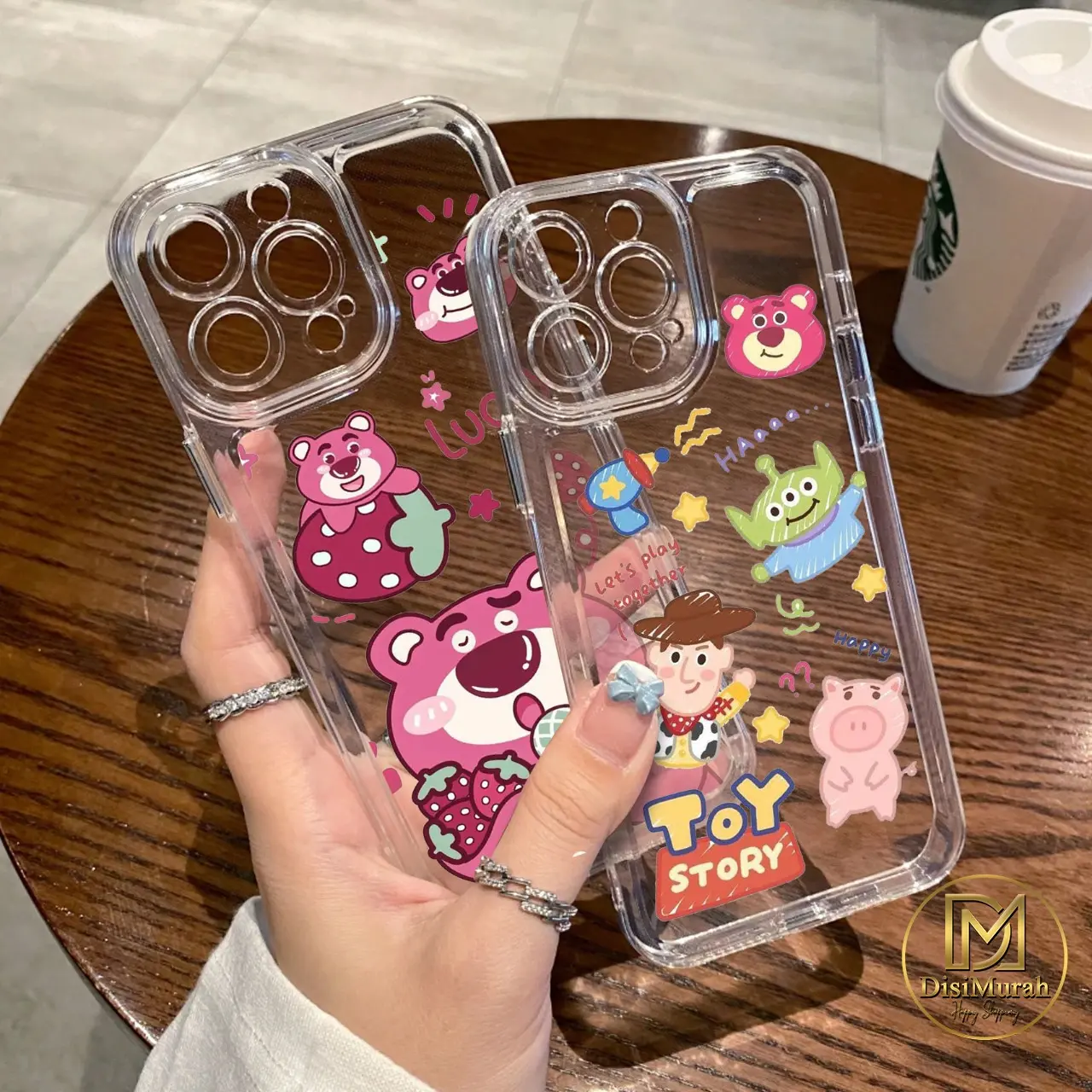 PCI039 FASHION CASE PREMIUM CLEAR CASE READY FOR ALL TYPE SOFTCASE BENING TEBAL