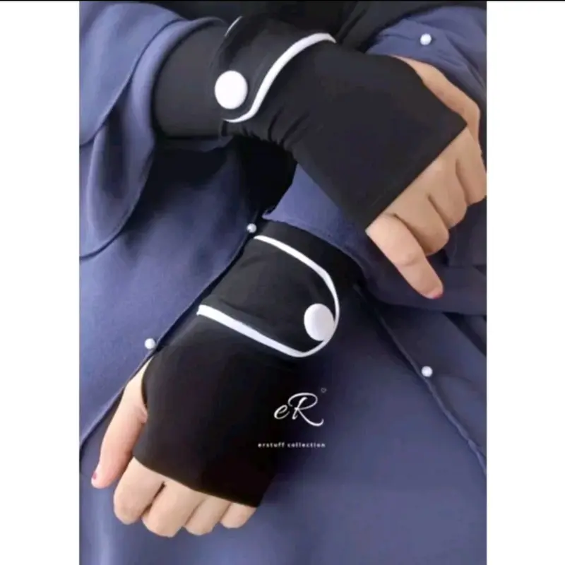 HANDSOCK BUTTONFLY / HANDSOCK MANSET JEMPOL KANCING BULAT SAYAP Panjang Tangan 0