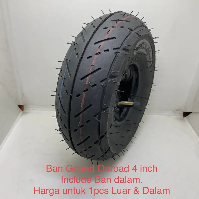 Ban Luar + Dalam Onroad / ASPAL 10 x 3.50 - 4 inch Goped - Scooter - Mini ATV - 1 Pcs 0