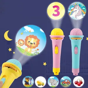 Mainan Anak Senter Proyektor 24 Gambar Menarik Toys