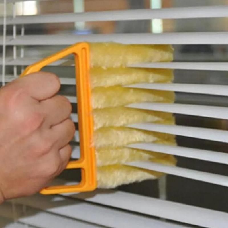 Product Introduction of Window Blind Cleaning Brush, Handheld Plastic Window Blind Cleaner, Car Accessories Blind Cleaner Duster, Air Vent Cleaning Tool, Household Cleaning Supplies 3
