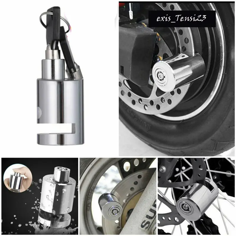 Gembok Cakram Full Besi Baja Xmax Nmax Aerox Ninja Adv 150 Pcx Union 1