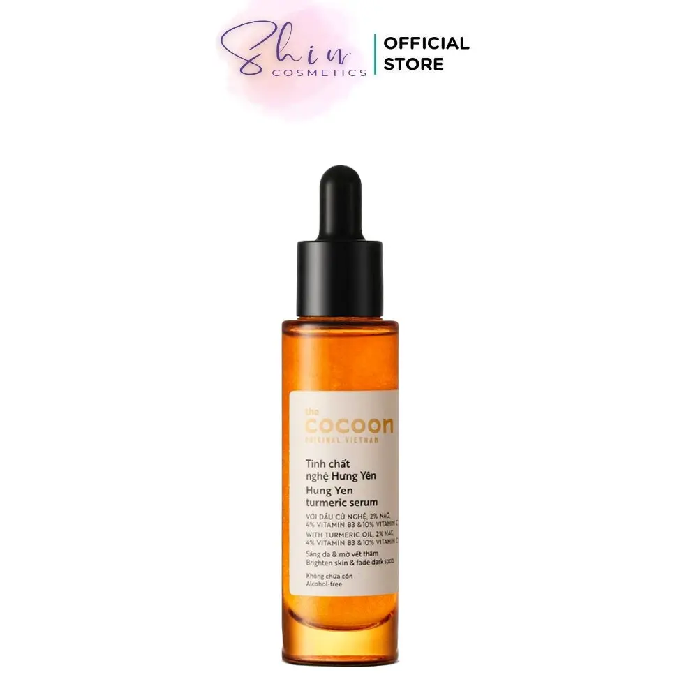 [Trial Size] Tinh Chất Nghệ Hưng Yên Cocoon C10% 5ML