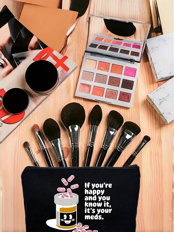 Pharmacist Themed Toiletry Bag, Pharmacist Gift, Travel Medicine Storage Bag, Zipper Makeup Bag, Cosmetic Bag, Toiletry Organizer for Women & Men 5