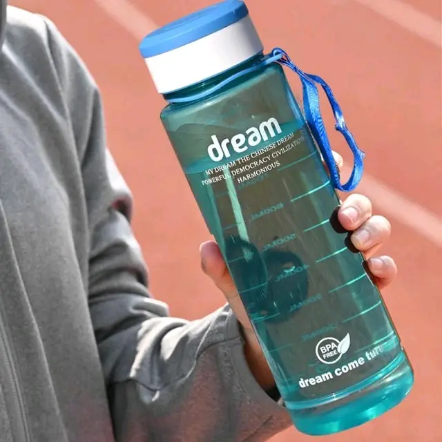 Botol Air Minum Olahraga Dream Jumbo 1 Liter Infused Water Murah BPA Free Ungu Bottles Kitchenware Biru 4