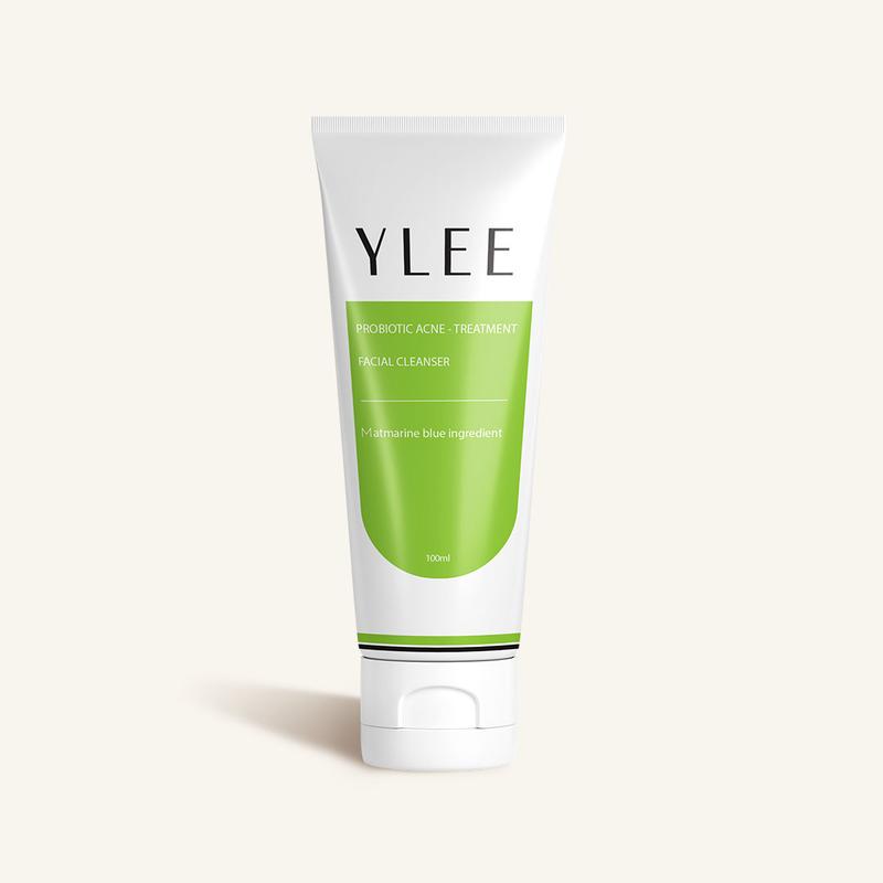 Sữa rửa mặt Mụn YLEE cho da dầu mụn, da nhạy cảm, chiết xuất Men Nam cực & chiết xuất đu đủ