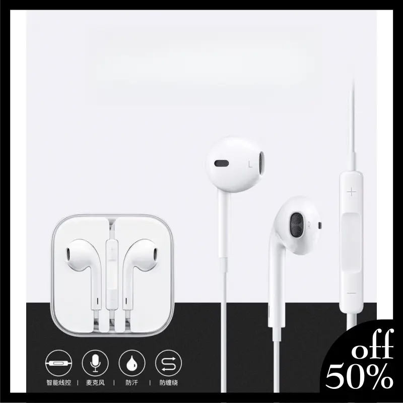 [COD]Headset Android Oppo Huawei Vivo Xiaomi Apple Universal with Microphone Phone in-Ear Sports Headset Wired S]