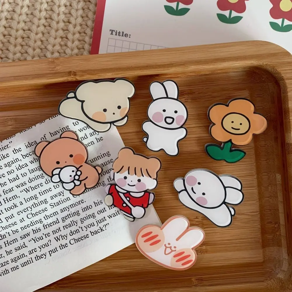 Cartoons Bear Brooches Dog Pin Badge Bunny Bear Cartoons Bunny Brooches Creative Dog Bear Bunny Lapel Pins Men