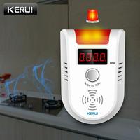 Gambar KERUI Alarm Detektor Gas bocor LPG Wireless Alarm Detector digital dari KERUI Official Store Kab. Bekasi 3 Tokopedia