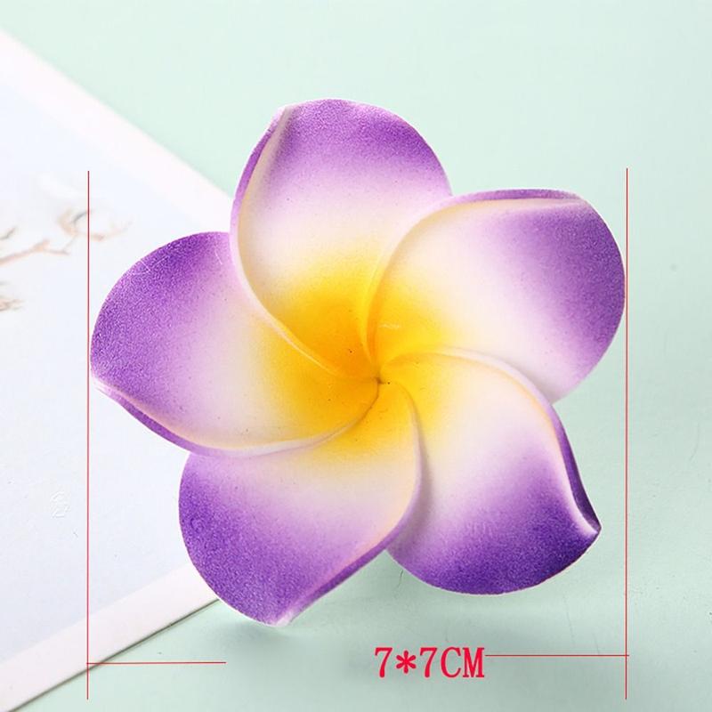 Product Introduction of Hair Clamp Wedding Decoration Egg Blossom Hair Clips For Bridal Wedding Party Beach Holiday Hair Accessories Hair Barrette Party Supplies DIY Hairpin Hawaiian 9