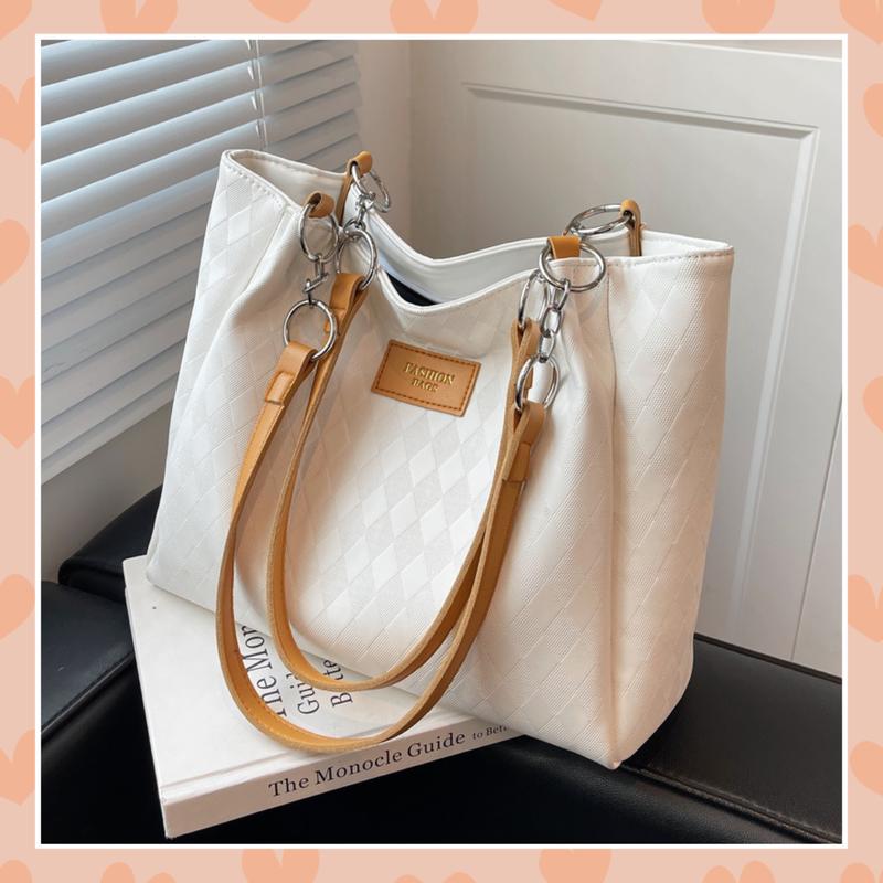 Túi xách nữ túi tote da thời trang dập vân ô trám H38 Bag Chữ Nhật Nhung Hình Chữ Nhật