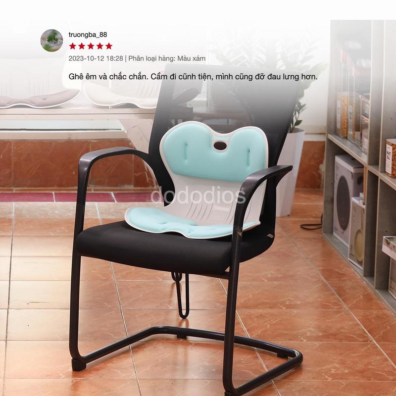 Ghế Công Thái Học Điều Chỉnh Tư Thế dododios Chỉnh Dáng Ngồi Nam Nữ Trẻ Em - Chính Hãng 7