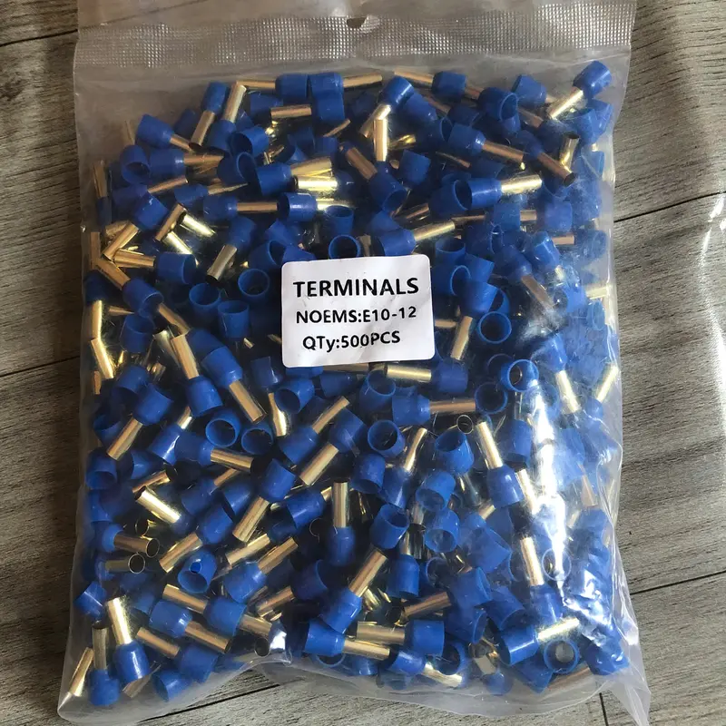 Đầu cốt đồng kim rỗng đầu cos pin rỗng tròn đấu dây điện( cos đồng)có bịch 100 cos và bịch 200 cos 3