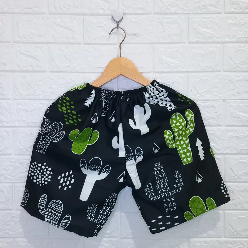 Celana pendek anak usia 8-11 tahun Motif Fashion 6