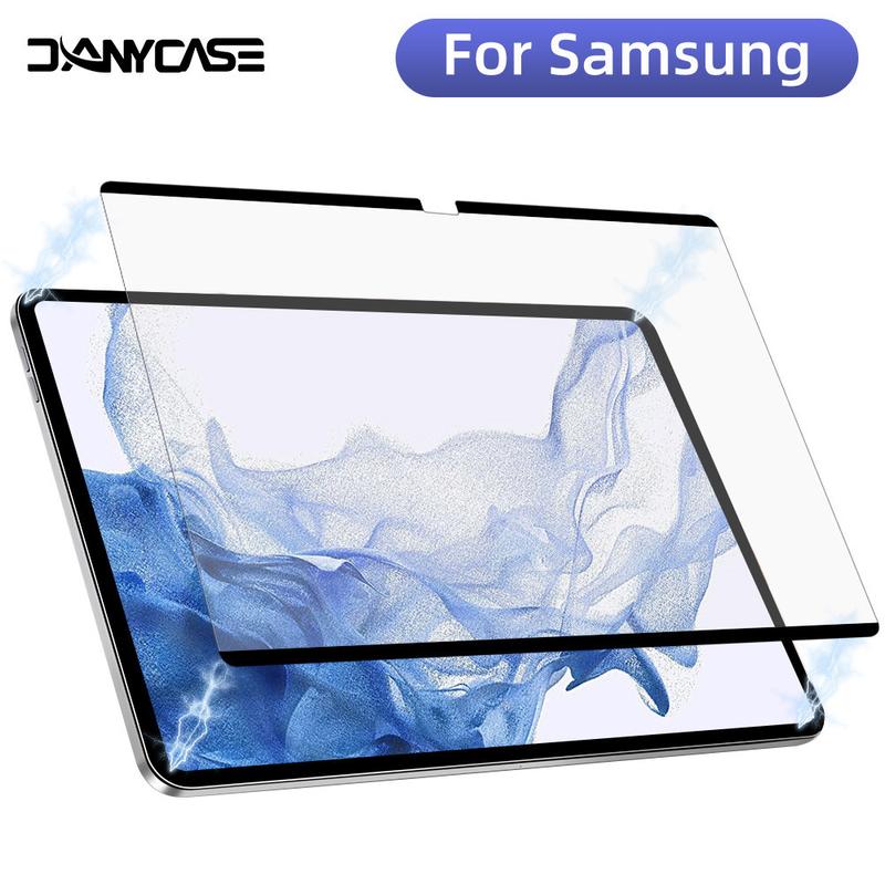 Phim Giấy Có Thể Tháo Rời Như cho Samsung Galaxy Tab S6 Lite 10.4inch A7 A8 A9 Plus A11 A11 Plus Tab S7 S8 S9 FE Plus S10 FE S11 S9 S10 Plus S10 Lite S10 FE Paperfeel Bảo Vệ Màn Hình Magnetic Paper Film Like Screen Protector