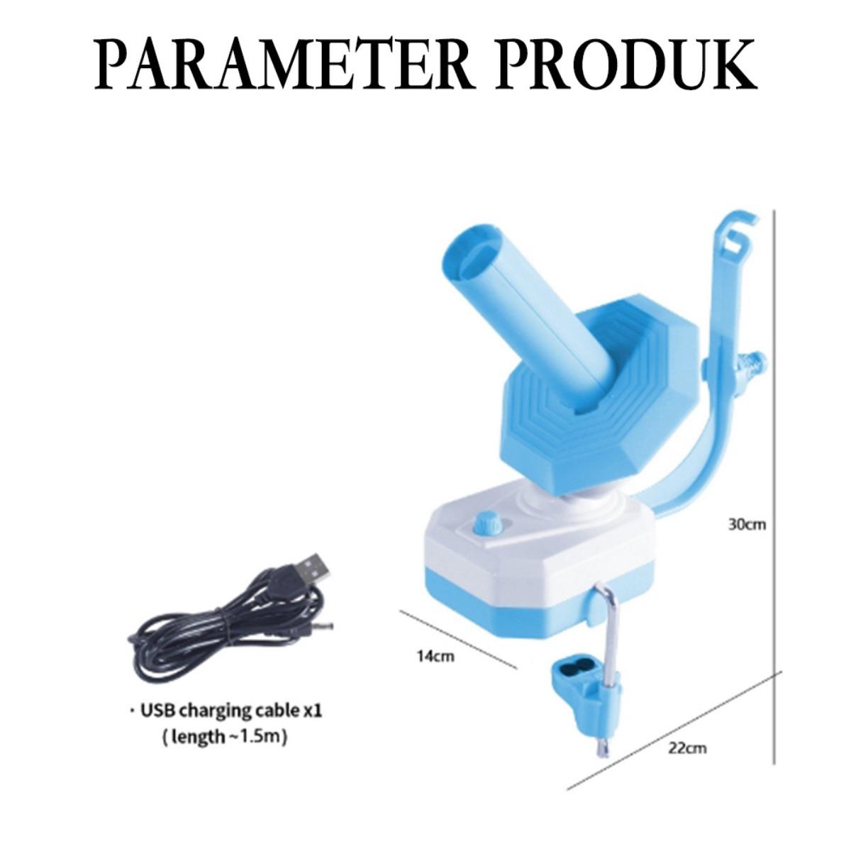 Rajut Listrik USB 10x Lebih Cepat & Efisien, Inovasi Terbaru: Motor Tinggi Kekuatan, Teknologi Charging Cepat, Model [Model Name], Panjang [Panjang]cm, Lebar [Lebar]cm