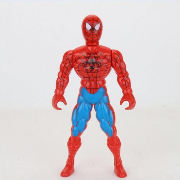 Product Introduction of Mô hình hộp quà tặng Người Sắt Hulk Người Nhện Kẻ giết người báo thù hoạt hình làm bằng tay có thể di chuyển phát sáng Đồ chơi trẻ em 6