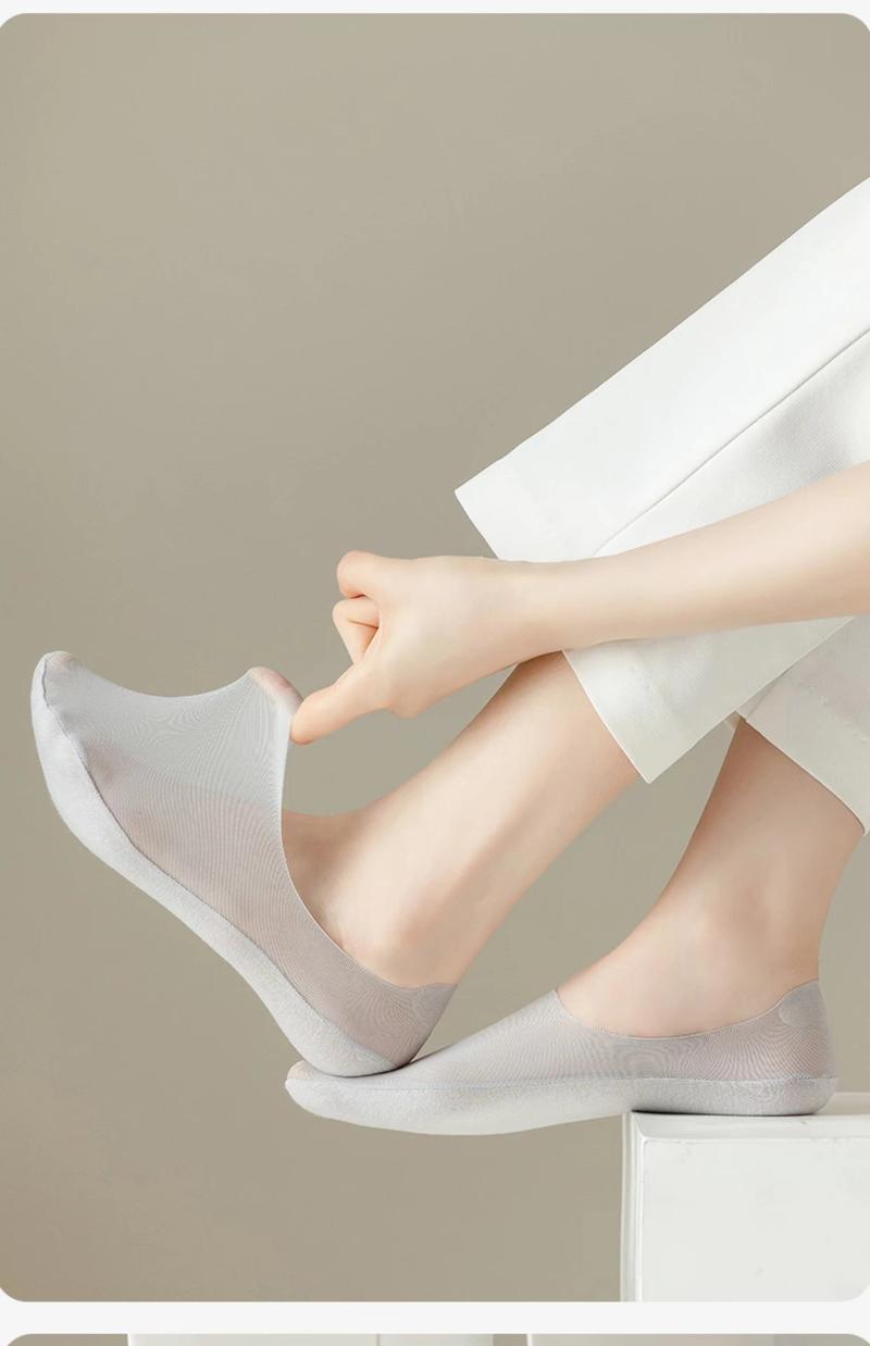 Product Introduction of Tất tàng hình tất lười cotton pha lưới thoáng mát, tất đi giày bệt tất đi giày lười không mỏng nhẹ T001 Nữ Women 14