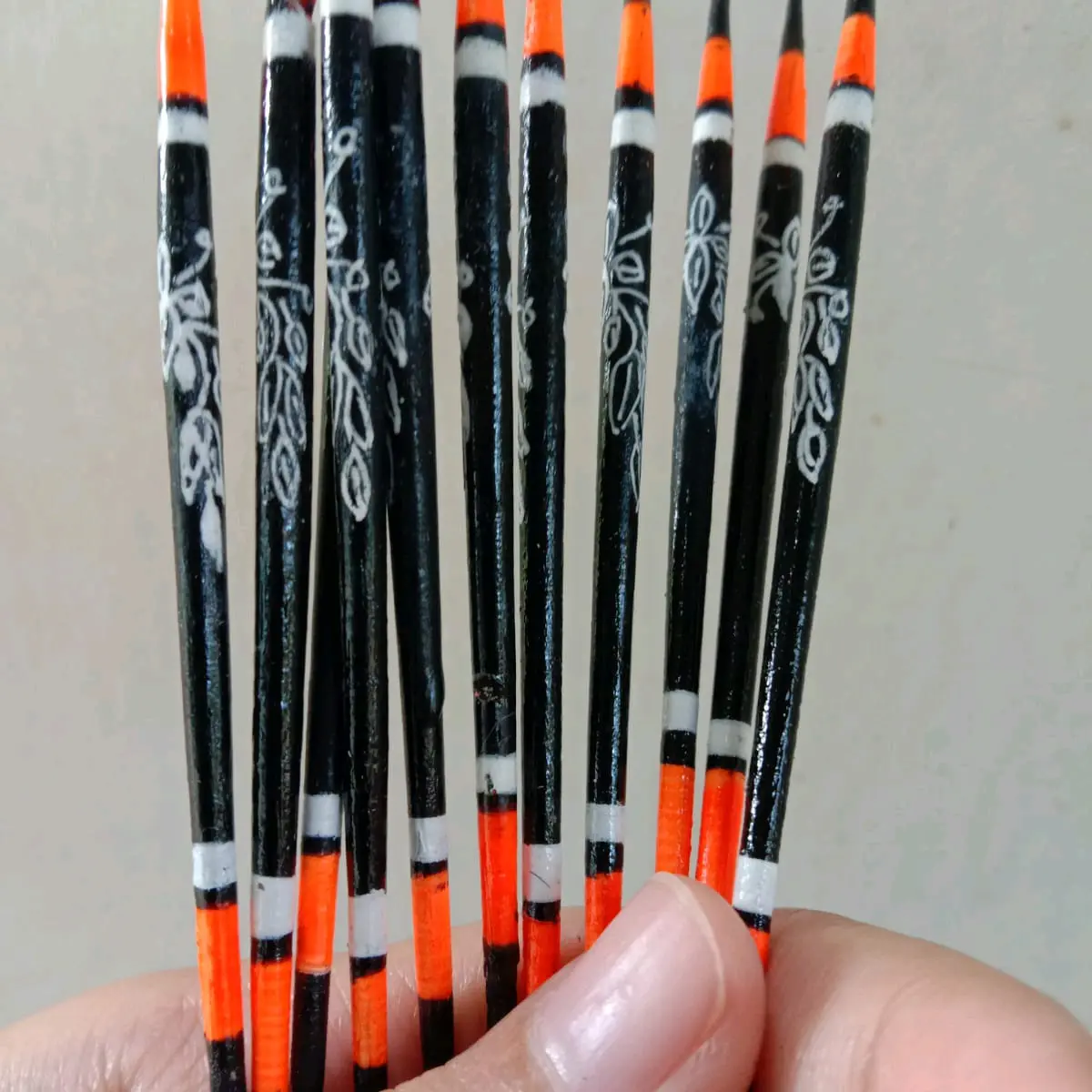 pelampung pancing ikan mas kumbul jarum motif batik termurah isi 5pcs