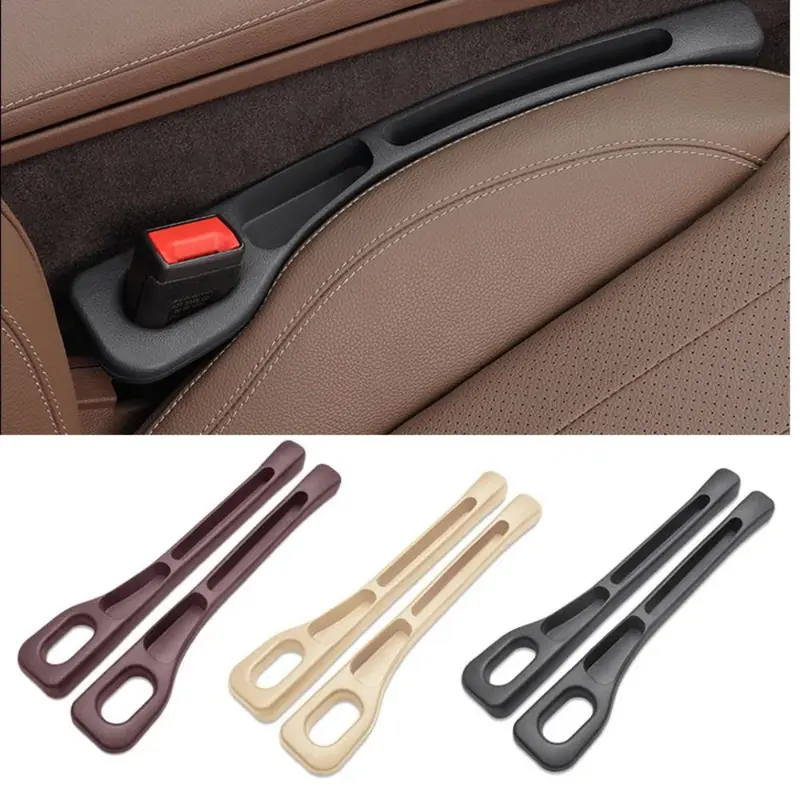 Dải Nối Phích Cắm Khe Hở Ghế Ô Tô, 1 Cặp, Chống Rò Rỉ, Đồ Trang Trí Ô Tô, Đồ Dùng Ô Tô, Chất Độn Khe Hở Ô Tô, An Toàn Và Thông Dụng, Dải Chất Độn Đường May Bên Hông 0