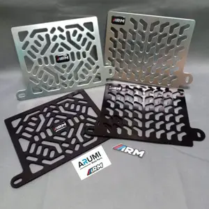 Cover Radiator FULL CNC Arumi ARM Yamaha Nmax Old Nmax New Aerox Old Aerox New Lexi 125 Model Pattern Dan Cyber