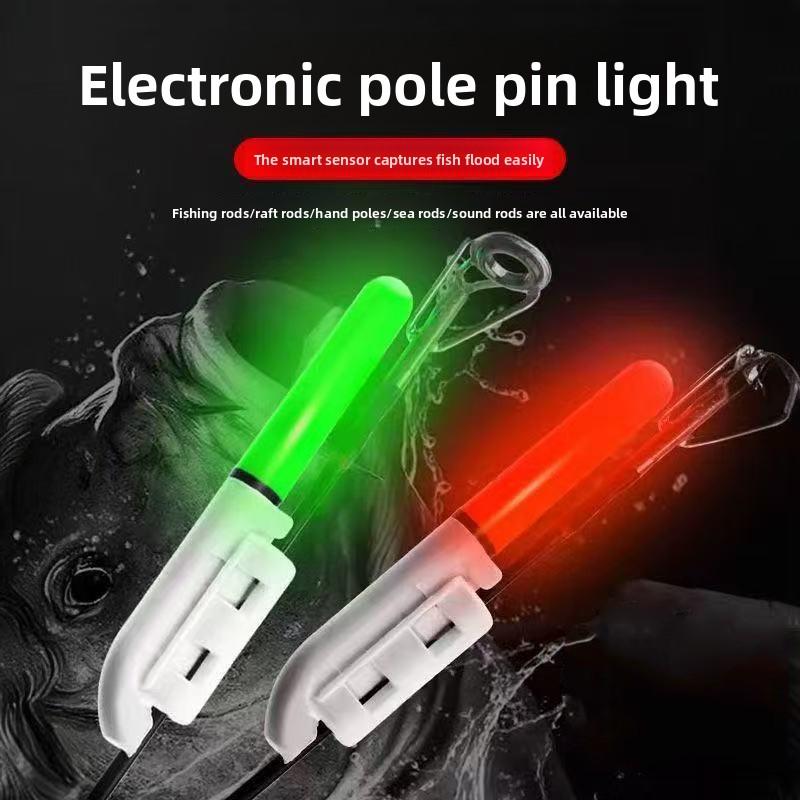 Night Fishing Rod Light Bit Hook Color Changing Electronic Flash ...