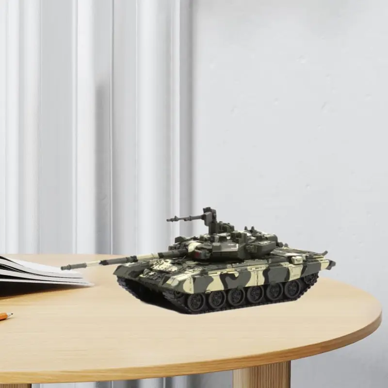 Bộ Dụng Cụ Xây Dựng Mô Hình Xe Tăng T-90 Của Nga, Tỷ Lệ 1 / 48, Mô Hình Xe Tăng Thu Nhỏ Trang Trí Bàn Làm Việc, Xe Tăng Xe Bọc Thép, Mô Hình 4D, Quà Tặng Ngày Lễ 5